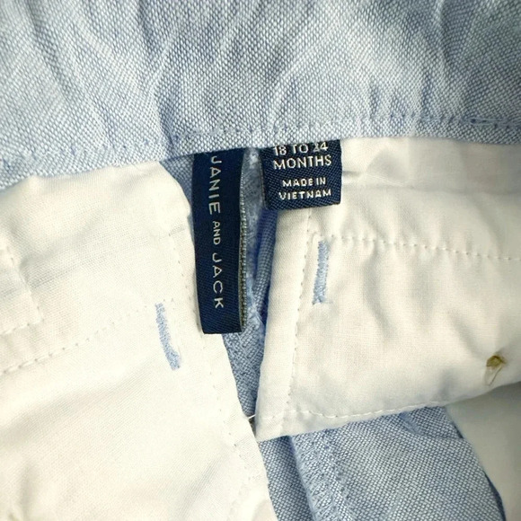 Janie & Jack | Chambray Chino Shorts (18-24 mos) 💙 - Picture 5 of 5